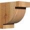 Ekena Millwork Alpine Rough Sawn Corbel, Western Red Cedar, 6"W x 10"D x 10"H COR06X10X10ALP00RWR - alternate 1